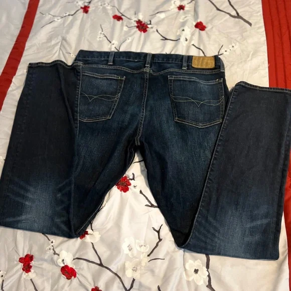 Jeans Only! Gently Used - POLO RALPH LAUREN Men Varick Slim Straight Jeans 38x34 - Picture 2 of 12